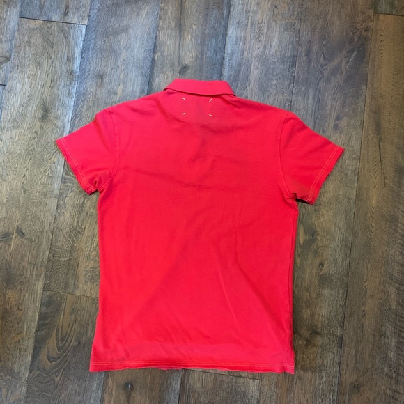 Robert Graham Shirt Top Polo Red - Picture 4 of 6